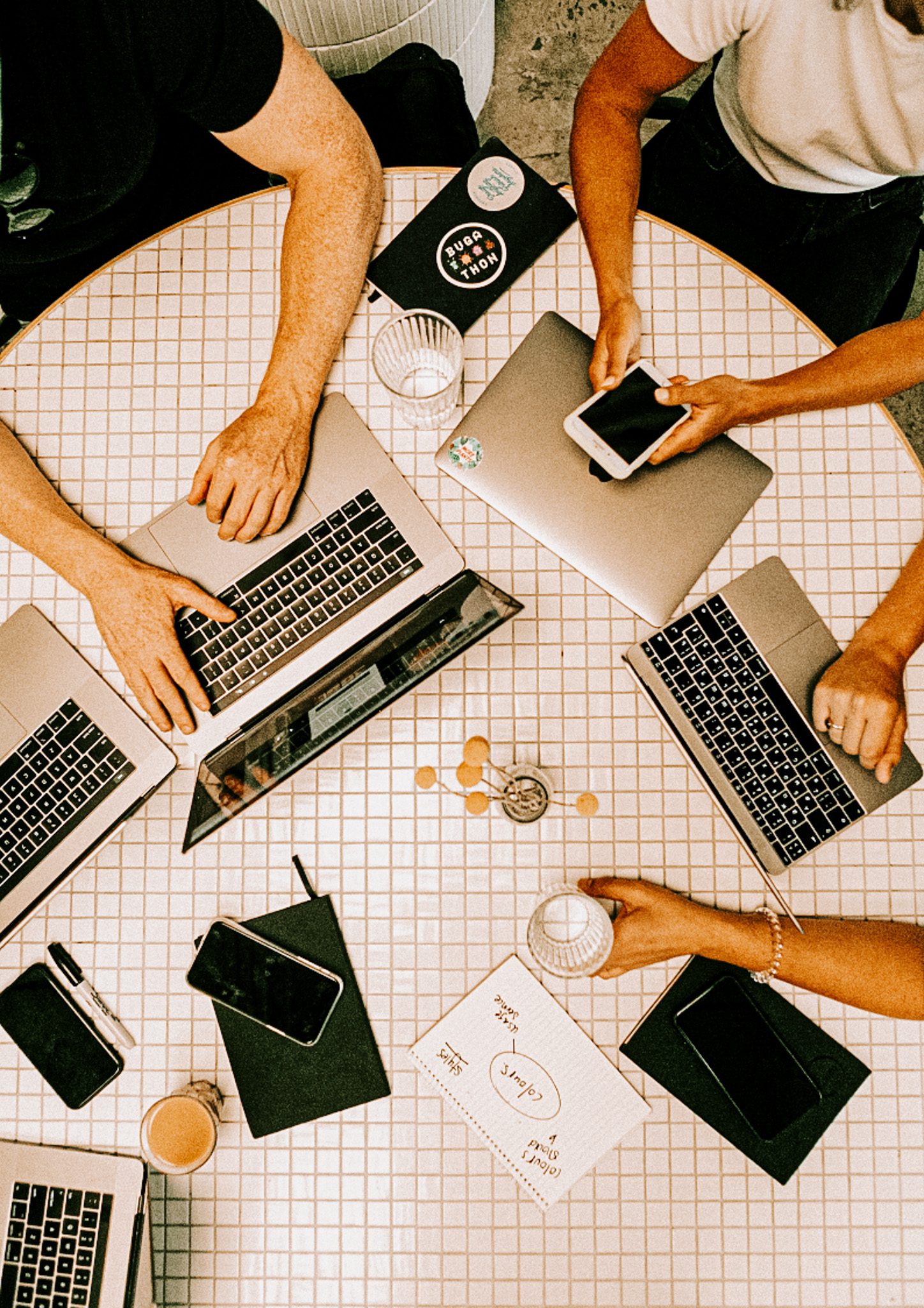 Ventura website design mockup on laptop for a local business